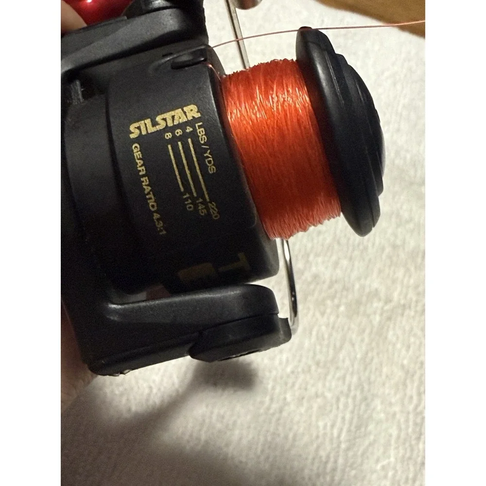 Silstar Twin Spin TS30 Spinning Fishing Reel, Gear Ratio 4:3.1 WORKS